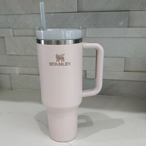STANLEY Quencher H2.0 FlowState Insulated Tumbler 40oz (Rose Quartz) with Straw